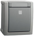 RED 2410-50-0022 Wechselschalter FR AP IP54 250V 10A transp.Kalotte