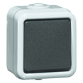 Peha D 626 WAB NA Wechselschalter grau Beschrift.-f. 00302611