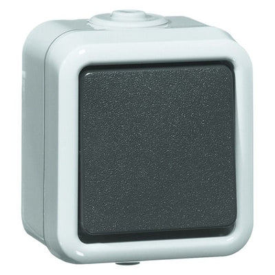 Peha D 626 WAB NA Wechselschalter grau Beschrift.-f. 00302611