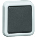 Peha B 626 WAB O.D. Wechselschalter grau ohne Dose 00300441