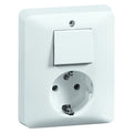 Peha H 80.6686.02 Kombi. Wechselschalter und Steckdose SCHUKO UP 00239721