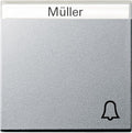 GIRA 067326 Wippe Symbol Klingel+BSF System 55 Farbe Alu