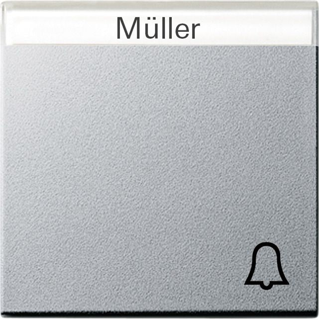 GIRA 067326 Wippe Symbol Klingel+BSF System 55 Farbe Alu