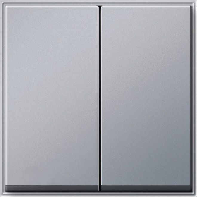 GIRA 029565 Wippe 2fach TX_44 WG UP Farbe Alu