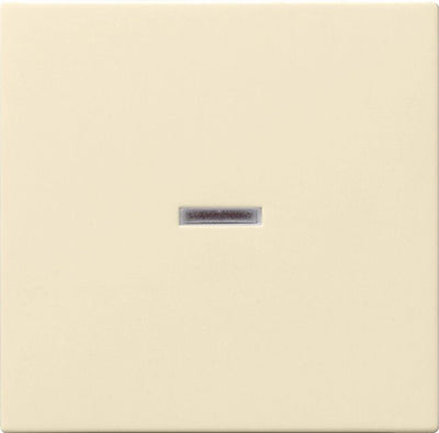 GIRA 029001 Wippe Kontrollfenster System 55 Cremeweiß glänzend