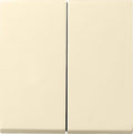 GIRA 029501 Wippe 2fach System 55 Cremeweiß glänzend