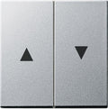 GIRA 029426 Wippe 2fach Pfeil System 55 Farbe Alu
