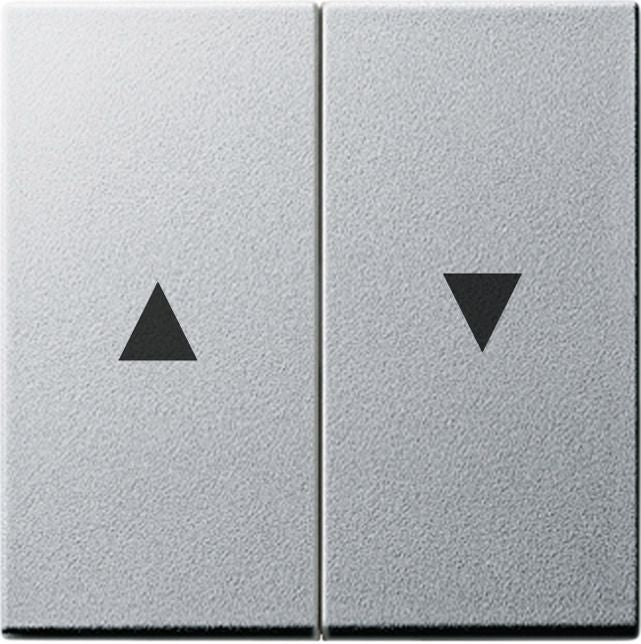 GIRA 029426 Wippe 2fach Pfeil System 55 Farbe Alu