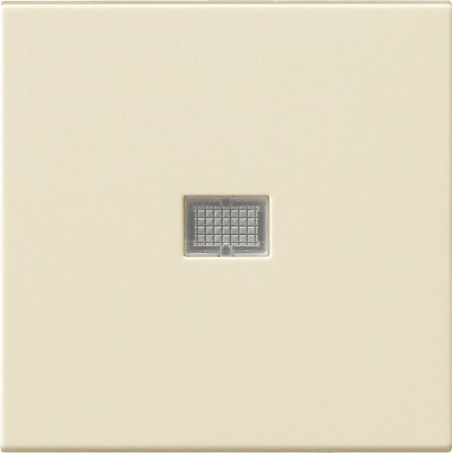 GIRA 029801 Wippe Kontrollfenster groß System 55 Cremeweiß glänzend