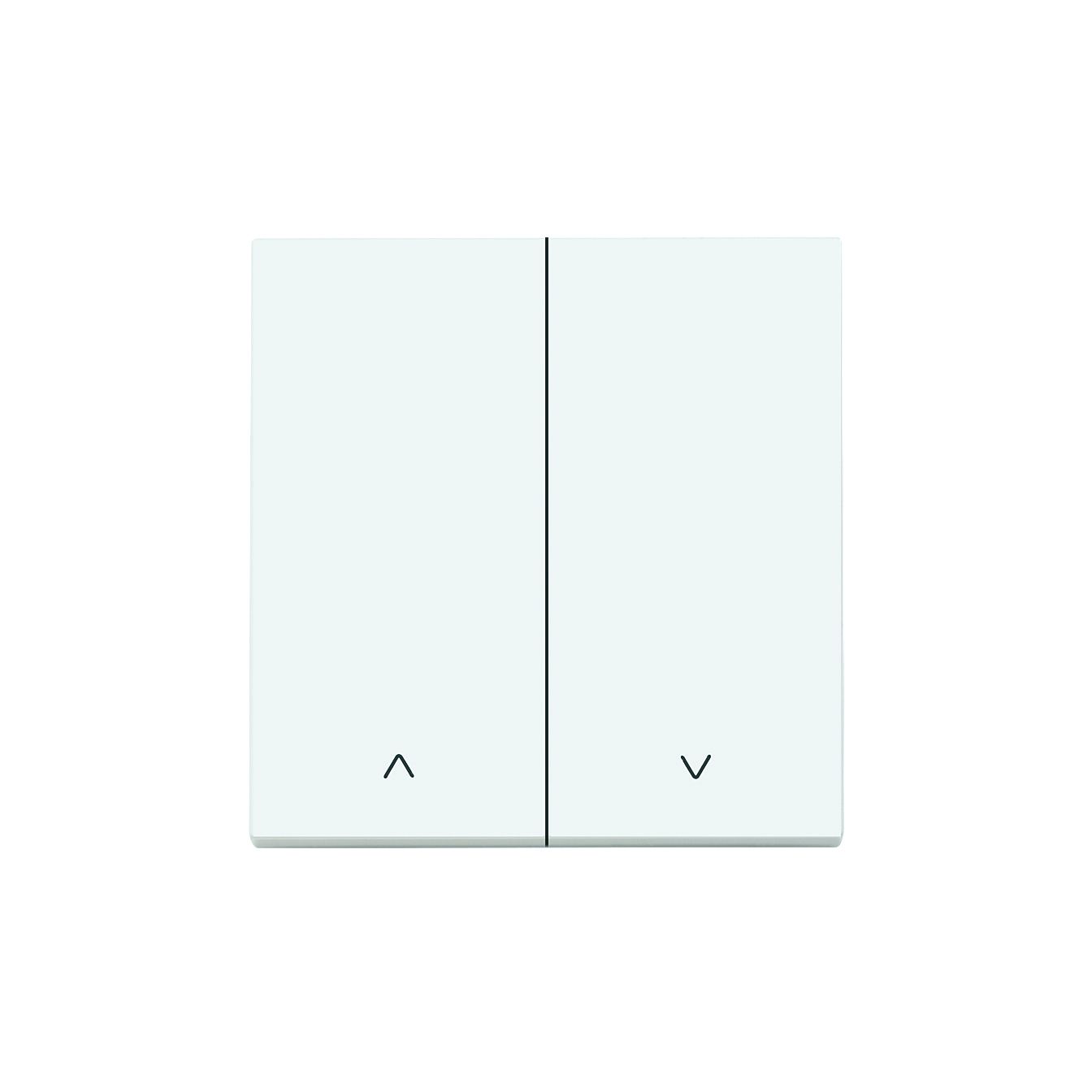 Panasonic WDTR00221WH Plus 55 Wippe reinweiß m.Symbol Jalousie