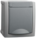 RED 2410-50-0005 Schuko Steckdose FR AP IP54 16A IK05 m.Klappdeckel