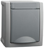 RED 2410-50-0005 Schuko Steckdose FR AP IP54 16A IK05 m.Klappdeckel