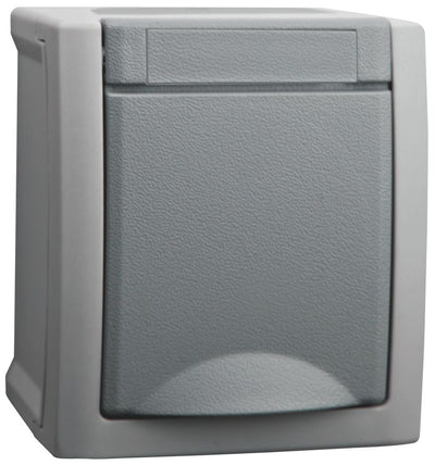RED 2410-50-0005 Schuko Steckdose FR AP IP54 16A IK05 m.Klappdeckel